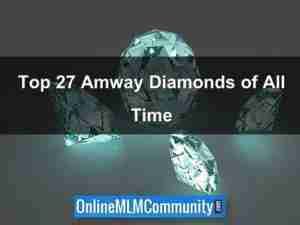 complete list of amway diamonds.